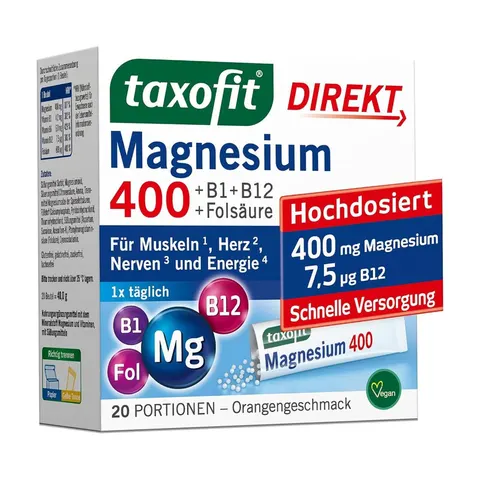 taxofit Magnesium 400 Direktgranulat – Bild 2