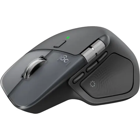 Logitech MX Master 4 kabellose Maus, Grafit – Schwarz – Bild 2