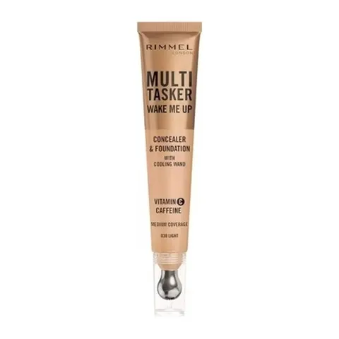 Rimmel Multi Tasker Wake Me Up Concealer & Foundation Light 30 – Ljus – Bild 2