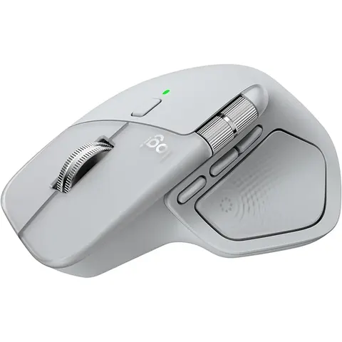 Logitech MX Master 4 mouse – Hellgrau – Bild 2