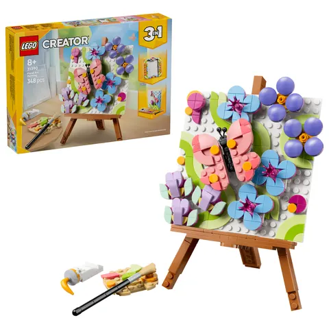 LEGO Creator Deko-Blumengemälde – Bild 2