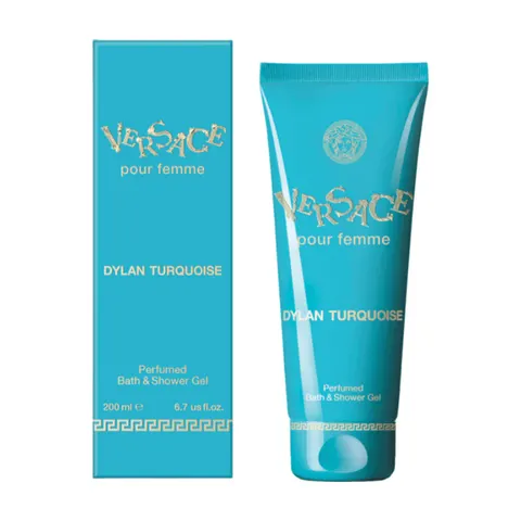 Versace Dylan Turquoise Bath & Shower Gel 200 ml 200 ml – Bild 2