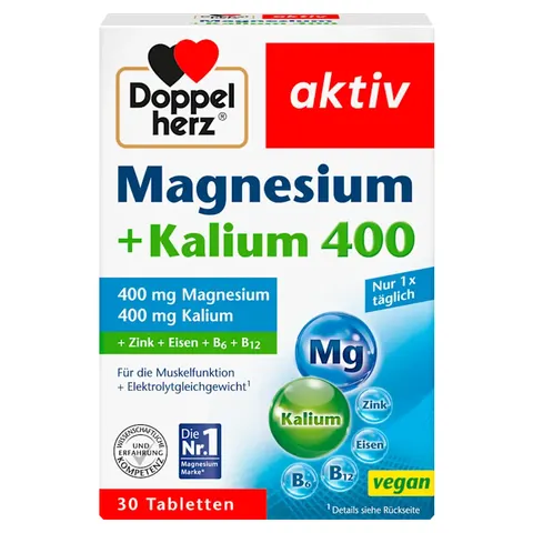 Doppelherz Magnesium + Kalium Tabletten – Bild 2