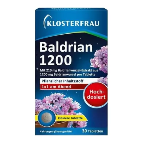 Klosterfrau Baldrian 1200 Tabletten – Bild 2