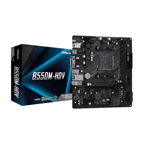 ASRock B550M-HDV – Schwarz – Bild 3