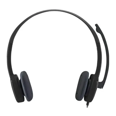 Logitech H151 Stereo Headset – Schwarz – Bild 2
