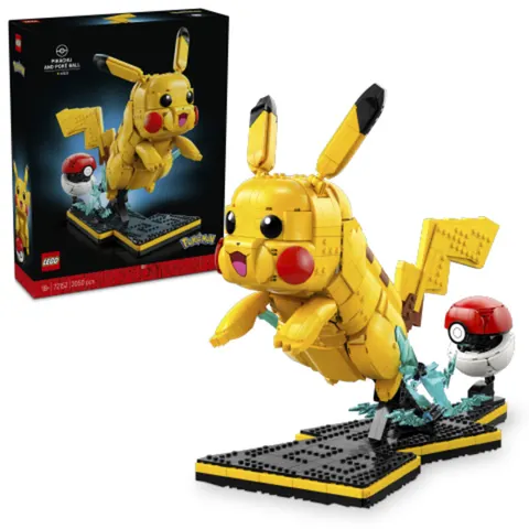 Pikachu und Pokéball Lego-Set – Bild 2