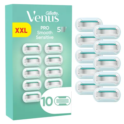 Gillette Venus Pro Smooth Sensitive Razor Blades 10 St. – Bild 2