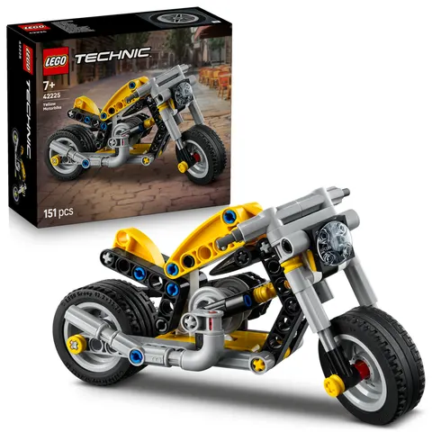 LEGO® Technic 42225 Gelbes Motorrad – Bild 2