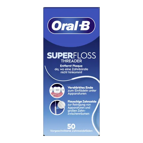 ORAL-B SUPERFLOSS THREADER 50 St – Bild 1