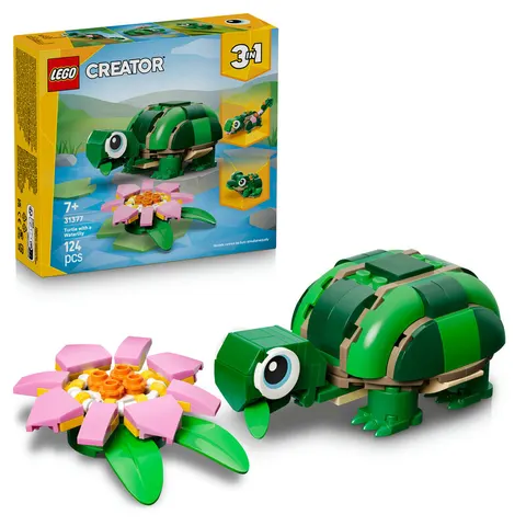 Schildkröte mit Seerose Lego-Set – Bild 3