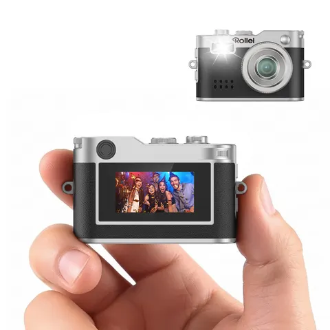 Rollei Mini Digitalkamera Schwarz nach 15% mit Code: HBROLLEI-15 – Bild 2