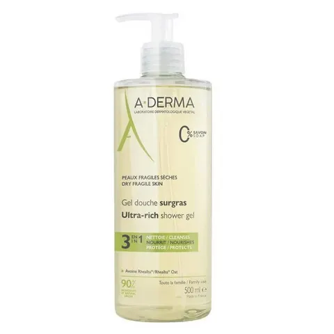 A-Derma Essential Range Moisturizing Shower Gel 500ml – Bild 2