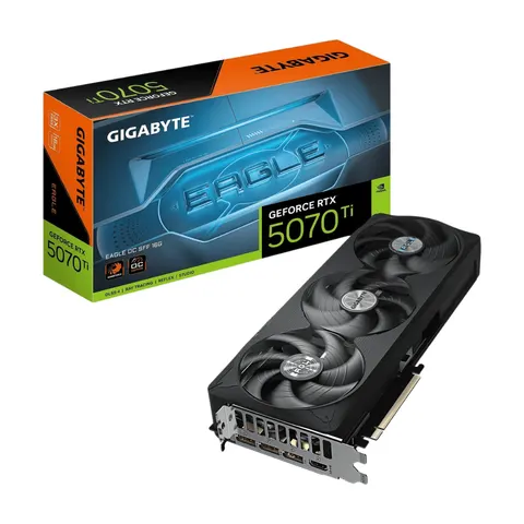 GIGABYTE GeForce RTX 5070 Ti EAGLE OC SFF 16G – Schwarz – Bild 2
