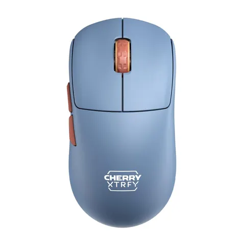 CHERRY XTRFY M68 Wireless Maus RGB blau – Bild 2