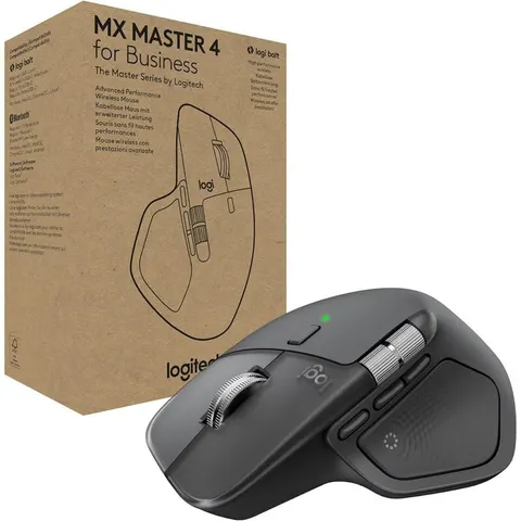 Logitech Wireless Mouse MX Master 4 f. Business graphite – Bild 3