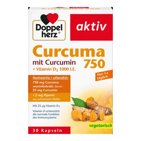 Doppelherz Curcuma 750 Kapseln – Bild 2