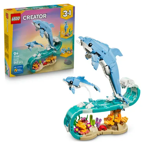 LEGO Creator Sea Animals: Beautiful Dolphins 31385 – Bild 2