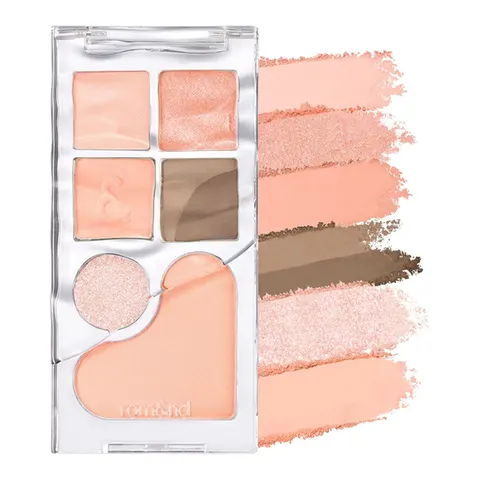 rom&nd Bare Layer Palette 01 Apricot Mood – Multi 14 – Bild 2