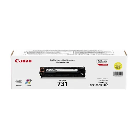Canon 731 Y - Gelb - Toner – Bild 2