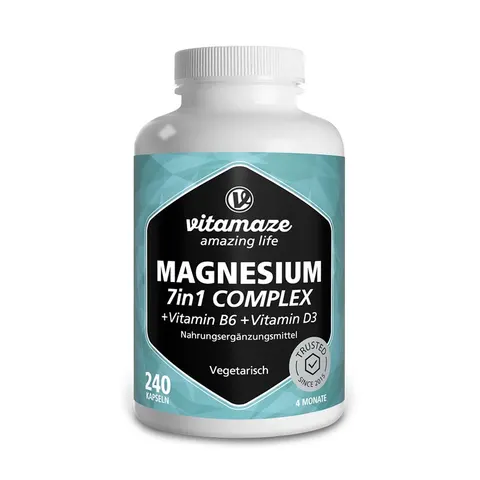 vitamaze MAGNESIUM 7in1 COMPLEX 240 St Kapseln – Bild 3