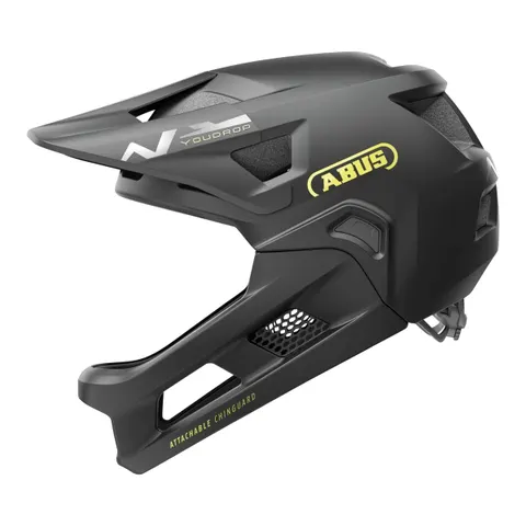 Abus Fahrradhelm YouDrop FF – schwarz – Bild 2