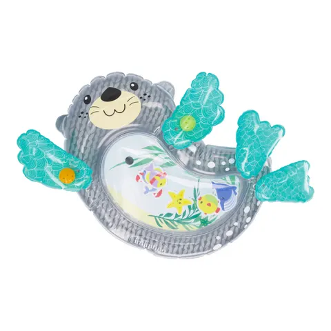 Infantino Wassermatte Otter – grau | hellblau – Bild 2