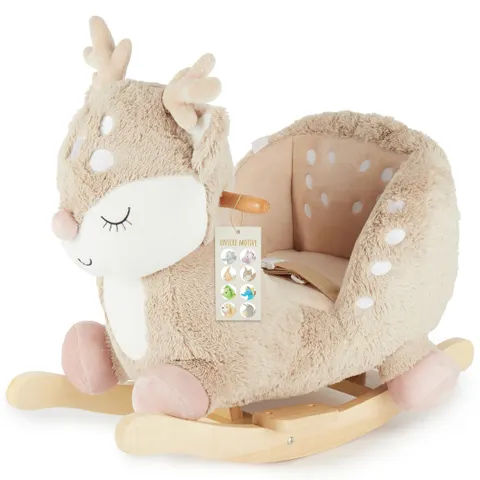 Bieco Schaukeltier Reh Ella – beige – Bild 2