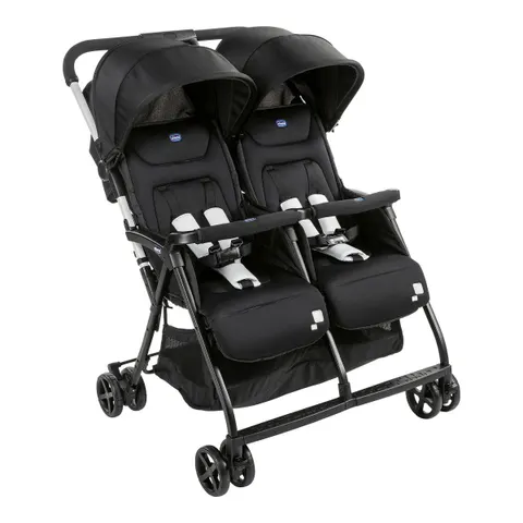 Chicco Zwillingsbuggy Ohlalà Twin schwarz – Bild 2