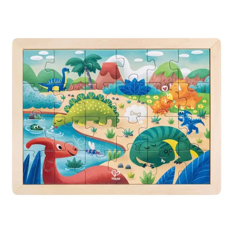 Hape Puzzle Dino – mehrfarbig – Bild 2