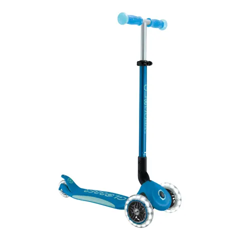 Globber Scooter Elite Glow Lights – blau – Bild 2