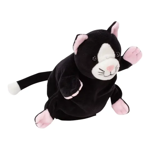 Beleduc Handpuppe Katze – schwarz – Bild 2