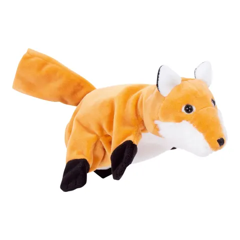 Beleduc Handpuppe Fuchs – braun – Bild 2