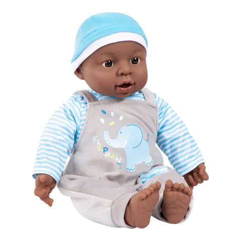 Bayer Design Puppe Brooky Boy 40cm – hellblau – Bild 2