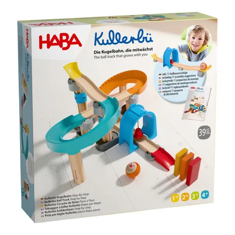 Haba Kugelbahn Kullerbü Step-By-Step – mehrfarbig – Bild 2