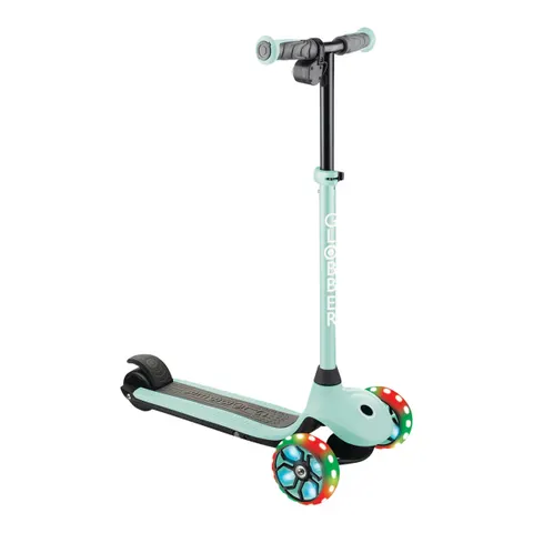 Globber E-Scooter ONE K E-MOTION 4 Plus mit Leuchtrollen – gruen – Bild 2
