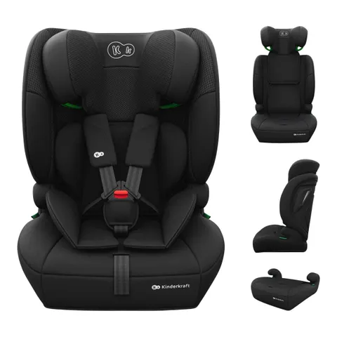 Kinderkraft Kindersitz COMFORT UP 2 PLUS – schwarz – Bild 2