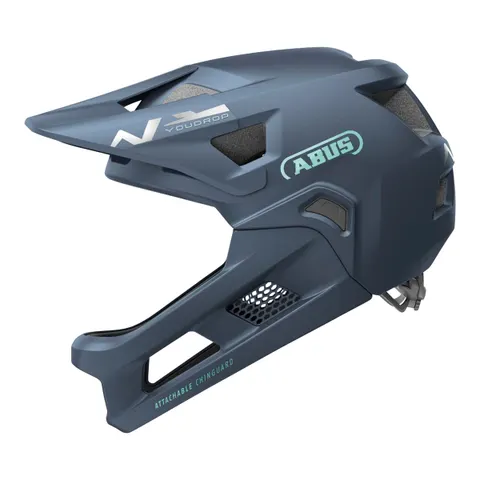 Abus Fahrradhelm YouDrop FF – blau – Bild 2