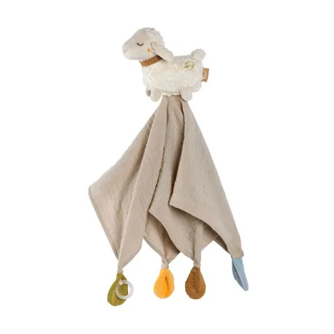 Fehn Schmusetuch Schaf – beige – Bild 2