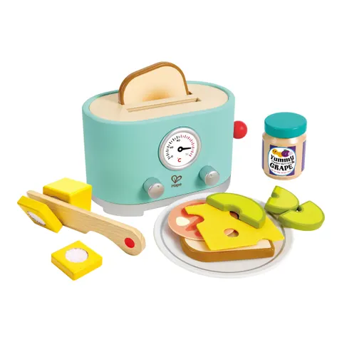 Hape Toaster-Set Pop-up Kling – tuerkis – Bild 2