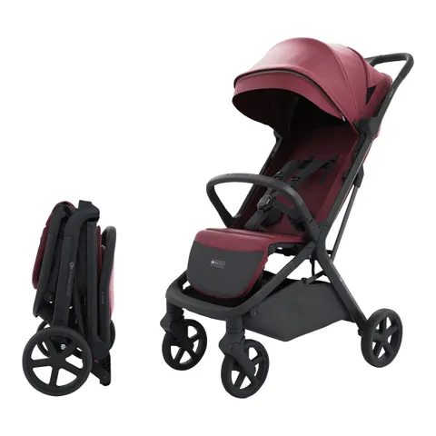 Kinderkraft Buggy NUBI 3 dunkelrot – Bild 2