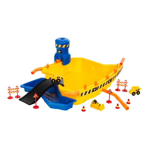 Theo Klein Cat® Sandbaustelle Mega – gelb – Bild 2
