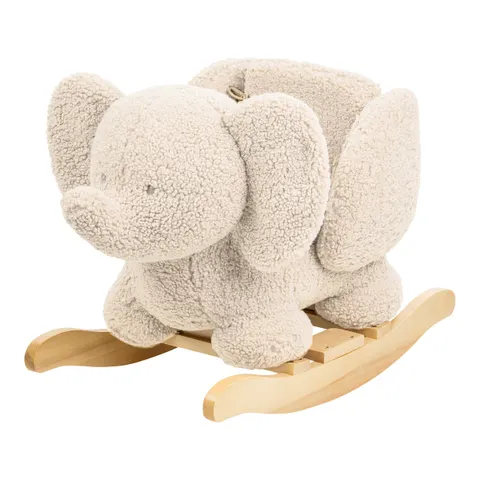 Nattou Schaukeltier Elefant – weiss – Bild 2
