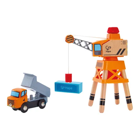 Hape Großer Kran – mehrfarbig – Bild 2