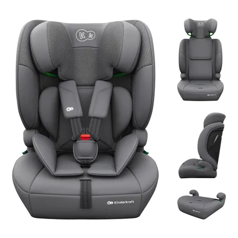 Kinderkraft Kindersitz COMFORT UP 2 PLUS – grau – Bild 2
