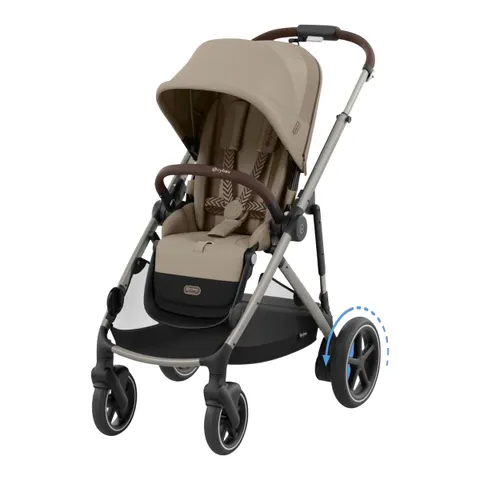Cybex Kinderwagen e-Gazelle natur – Bild 2