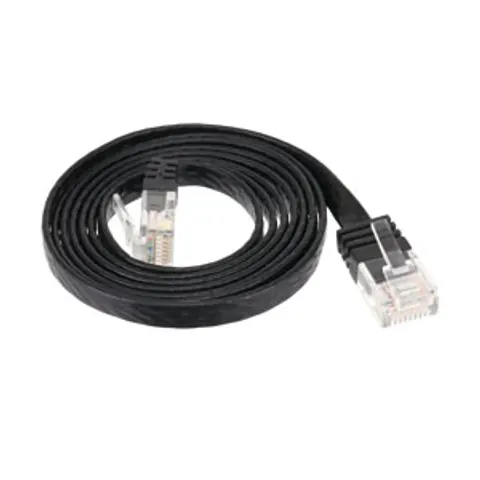 LOGILINK CAT.6 Patchkabel, slim, 10 m, schwarz – Bild 3