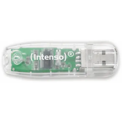 Intenso Rainbow Line 32GB - Transparent – Bild 2