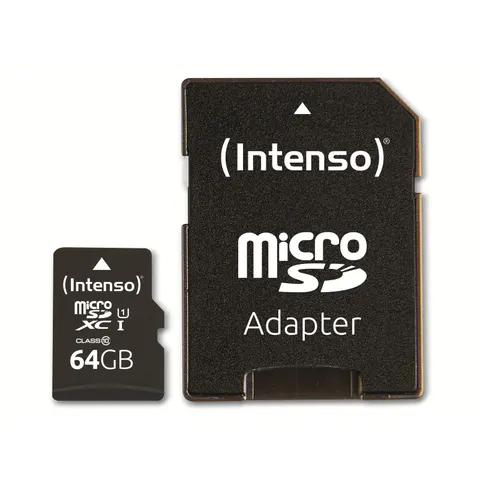 Intenso Performance - Flash-Speicherkarte 64GB – Bild 3