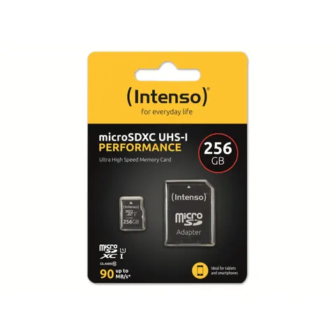 INTENSO MicroSD-Card Performance Line, 3424492, 256GB – Bild 2